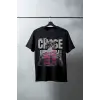 iegiyim™ Unisex Oversize 24/1 Penye DTF Baskılı Tişört - DTF89