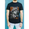 iegiyim™ Unisex Oversize 24/1 Penye DTF Baskılı Tişört - DTF90