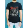 iegiyim™ Unisex Oversize 24/1 Penye DTF Baskılı Tişört - DTF92