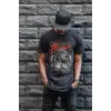 iegiyim™ Unisex Oversize 24/1 Penye DTF Baskılı Tişört - DTF92