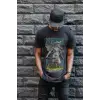 iegiyim™ Unisex Oversize 24/1 Penye DTF Baskılı Tişört - DTF93