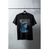 iegiyim™ Unisex Oversize 24/1 Penye DTF Baskılı Tişört - DTF95