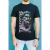 iegiyim™ Unisex Oversize 24/1 Penye DTF Baskılı Tişört - DTF98