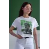 iegiyim™ Unisex Oversize 24/1 Penye DTF Baskılı Tişört - DTF99
