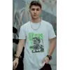 iegiyim™ Unisex Oversize 24/1 Penye DTF Baskılı Tişört - DTF99