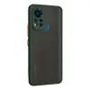 İnfinix Hot 11s Kılıf Montreal Silikon Kapak - Yeşil