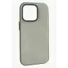 iPhone 15 Nubuk Lüx Velvet Silikon Kılıf