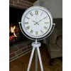 Ivory Beyaz Tripod Ayaklı Saat