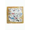Jokey Desenli Zr Şifon Fular 50*50 cm