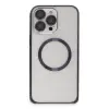 Joko Apple İphone 14 Pro Kılıf Metal Bumper Magneticsafe Kapak - Derin Mor