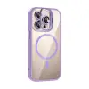 Joko Apple İphone 14 Pro Max Remim Lensli Magsafe Standlı Kapak - Lila