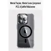 Joko Apple İphone 15 Pro Max Kılıf Crystal Magsafe Kapak - Şeffaf