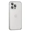Joko Apple İphone 15 Pro Max Metal Bumper Mat Kapak - Gri