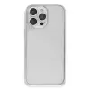 Joko Apple İphone 15 Pro Max Metal Bumper Mat Kapak - Gümüş