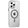 Joko Apple İphone 15 Pro Move Taşlı Magsafe Kapak - Siyah