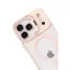 Joko Apple İphone 17 Pro Max Remim Lensli Magsafe Standlı Kapak - Pembe