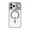 Joko Apple İphone 17 Pro Max Remim Lensli Magsafe Standlı Kapak - Titan Gri