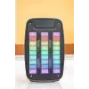 Kablosuz Bluetooth Hoparlör Taşınabilir 6.5 İnç Led Işık Kareoke