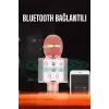 Kablosuz Bluetooth Karaoke Mikrofon Usb Ve Aux Girişli, Yüksek Ses Kalitesi