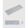 Kablosuz Klavye Ve Mouse Seti - Ergonomik Tasarım, Sessiz Kullanım, Geniş Uyumluluk