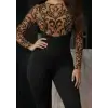 Kadın Siyah Krep Kumaş Pantolon