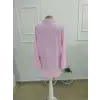 Kadın Truvakar Kollu Yakalı önden Düğmeli Gömlek