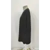 Kadın Uzun Kollu V Yakalı Kısa Ithal Krep Elbise