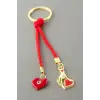 Kalp El Camlı İpli Anahtarlık