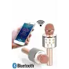 Karaoke Mikrofon Dahili Hoparlörlü Sd-usb-aux Girişli Bluetooth Hoparlör