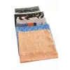 Karışık Desenli Şifon Fular 50 cm