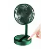 Katlanabilir Usb Şarjlı Masaüstü Soğutucu Mini Fan Telefon Tutucu