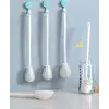 Kavanoz Ve Biberon Yıkama Fırçası Silikon Beyaz