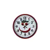 Kırmızı Happy Kitchen 36 Cm Mutfak Duvar Saati