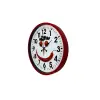 Kırmızı Happy Kitchen 36 Cm Mutfak Duvar Saati