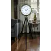 Klasik Eskitme Tripod Ayaklı Saat