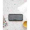 Kompakt Siyah Rgb Işıklı Bluetooth Mini Klavye
