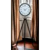 Krom Asalet Tripod Ayaklı Saat