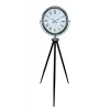 Krom Asalet Tripod Ayaklı Saat