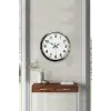 Krom Elegance 40 Cm Metal Standart Duvar Saati