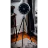 Krom Prime Modern Tripod Ayaklı Saat