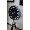 Krom Prime Modern Tripod Ayaklı Saat