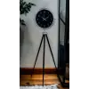 Krom Zarif Tripod Ayaklı Saat