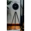Krom Zarif Tripod Ayaklı Saat