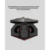 Led Işıklı Bluetooth Kulaklık 3d Ses Ve Güçlü Bas