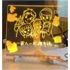 Led Işıklı Çizim Tahtası (20x20cm) (k95)