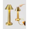 Led Masa Lambası 3 Renk Ayarlı Şarjlı Kablosuz Modern Tasarım