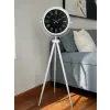 Lüks Beyaz Tripod Ayaklı Saat