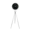 Lüks Beyaz Tripod Ayaklı Saat