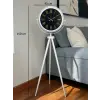 Lüks Beyaz Tripod Ayaklı Saat