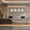 LuxTime Gold Series 36 Cm 4 lü Tabelalı Dünya Duvar Saati